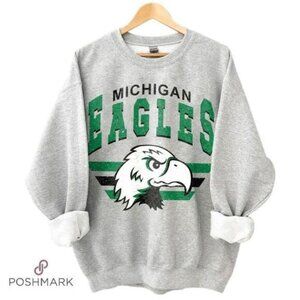 Eastern Michigan Eagles Ncaa Sweatshirt Retro SHIRT PM
